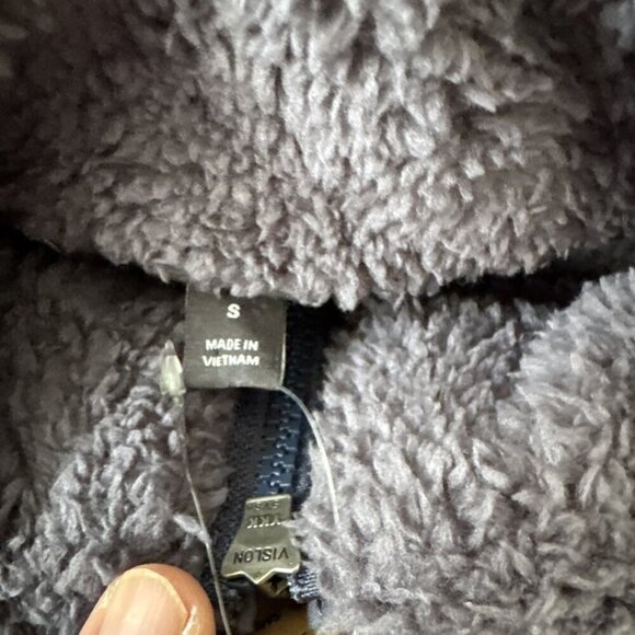 Patagonia Women's Los Gatos 1/4-Zip Fleece Sweatshirt Feather Gray Size S - Picture 5 of 7